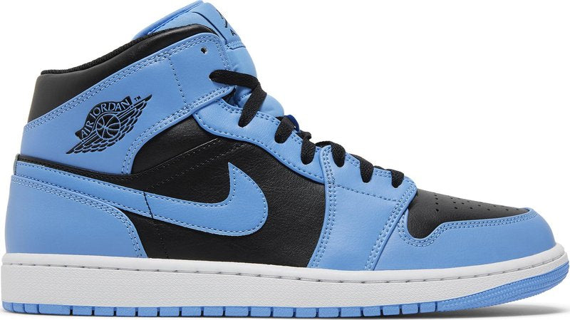 Air Jordan 1 Mid  University Blue Black  DQ8426-401