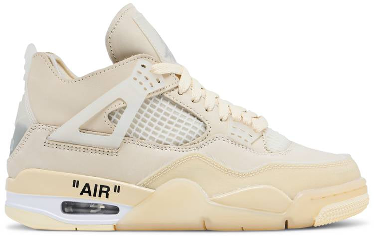 Off-White x Wmns Air Jordan 4 SP  Sail  CV9388-100