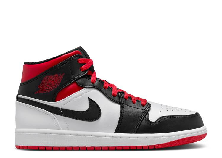 Air Jordan 1 Mid  Gym Red Black Toe  DQ8426-106