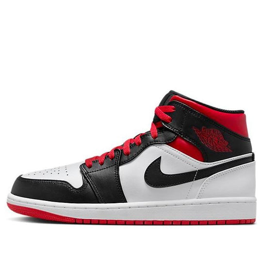 Air Jordan 1 Mid  Gym Red Black Toe  DQ8426-106