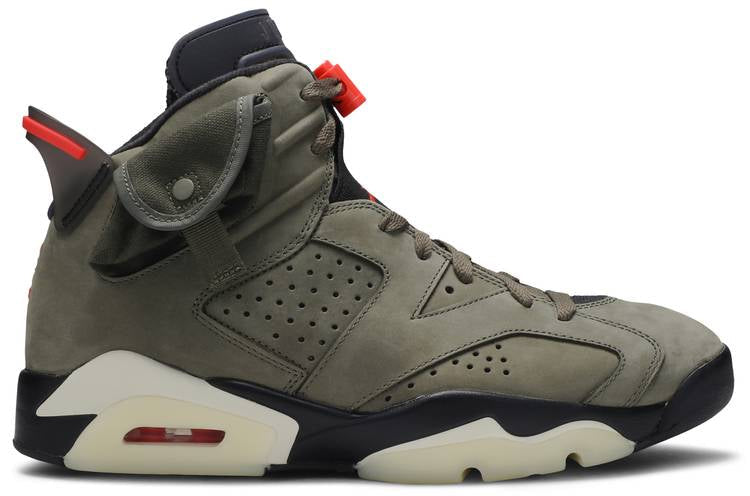 Travis Scott x Air Jordan 6 Retro  Olive  CN1084-200