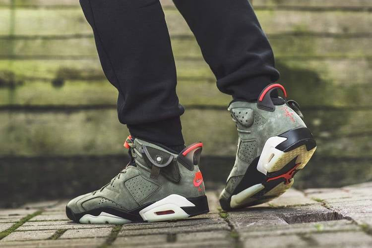 Travis Scott x Air Jordan 6 Retro  Olive  CN1084-200