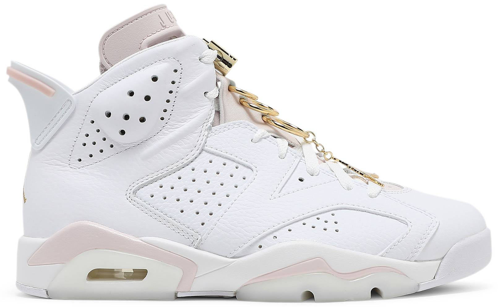 Wmns Air Jordan 6 Retro  Gold Hoops  DH9696-100