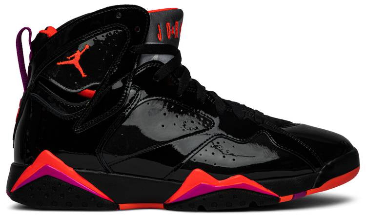 Wmns Air Jordan 7 Retro  Black Gloss  313358-006