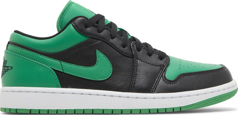 Air Jordan 1 Low  Black Lucky Green  553558-065