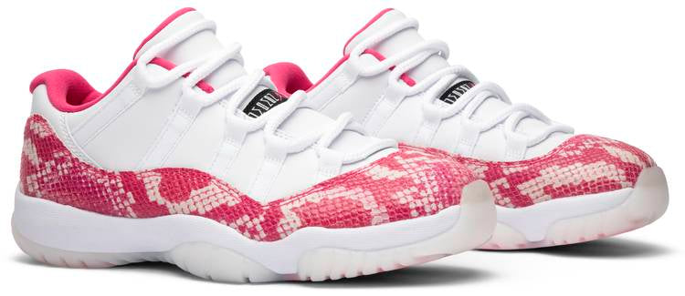 Wmns Air Jordan 11 Retro Low  Pink Snakeskin  AH7860-106