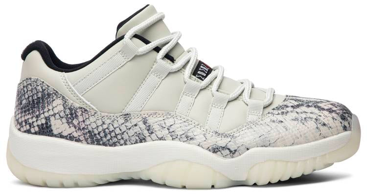 Air Jordan 11 Retro Low  Light Bone Snakeskin  CD6846-002