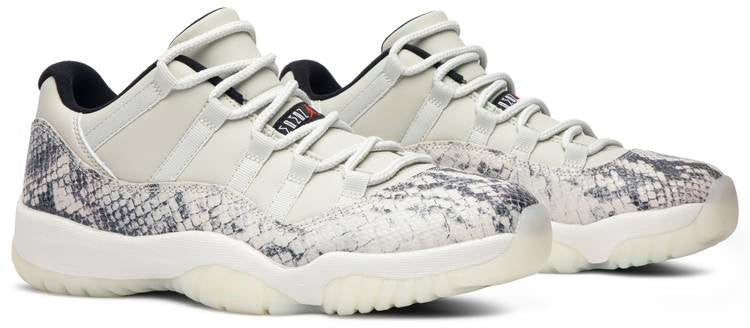 Air Jordan 11 Retro Low  Light Bone Snakeskin  CD6846-002