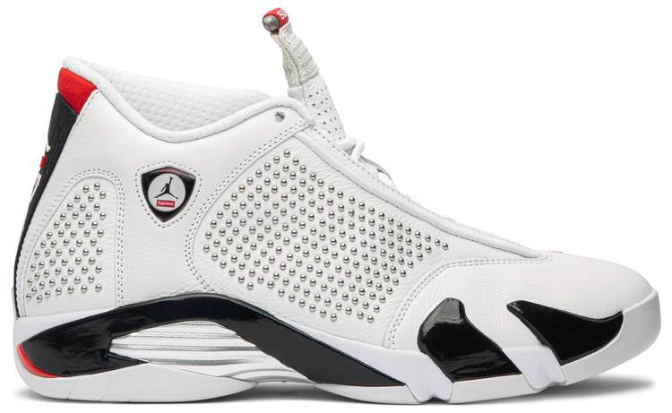 Supreme x Air Jordan 14 Retro  White  BV7630-106