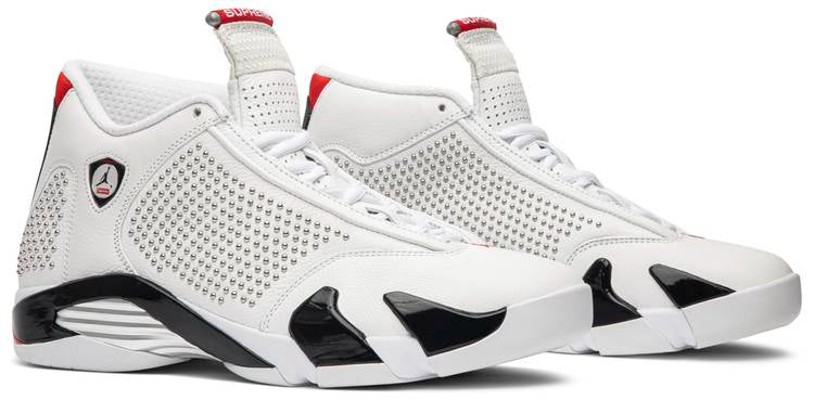 Supreme x Air Jordan 14 Retro  White  BV7630-106