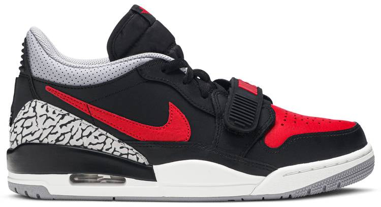 Jordan Legacy 312 Low  Bred Cement  CD7069-006