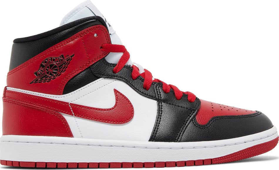 Wmns Air Jordan 1 Mid  Alternate Bred Toe  BQ6472-079