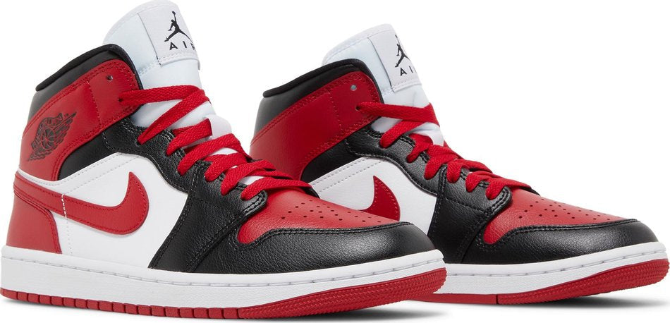 Wmns Air Jordan 1 Mid  Alternate Bred Toe  BQ6472-079