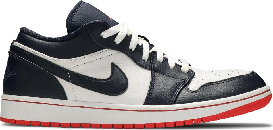 Air Jordan 1 Retro Low  Obsidian Ember  553558-481