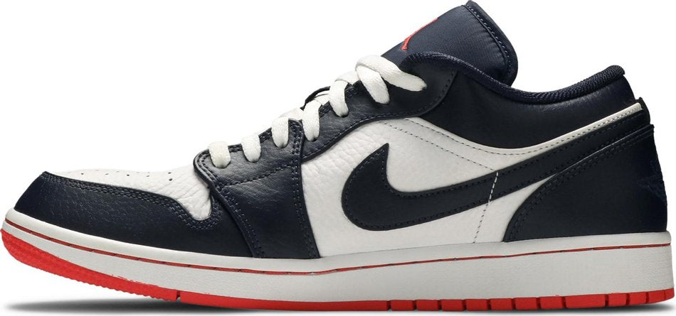 Air Jordan 1 Retro Low  Obsidian Ember  553558-481