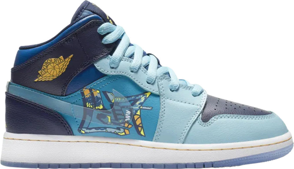 Air Jordan 1 Mid GS  Fly  BV7446-400