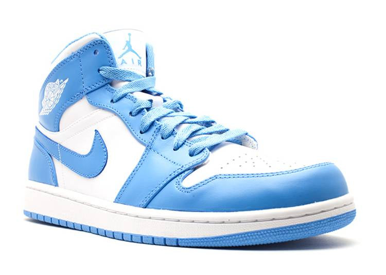 Air Jordan 1 Mid  UNC  554724-106