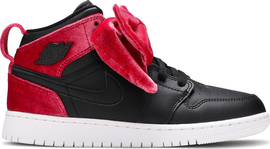 Air Jordan 1 Mid Bow XLD GS  Noble Red  CK5678-006