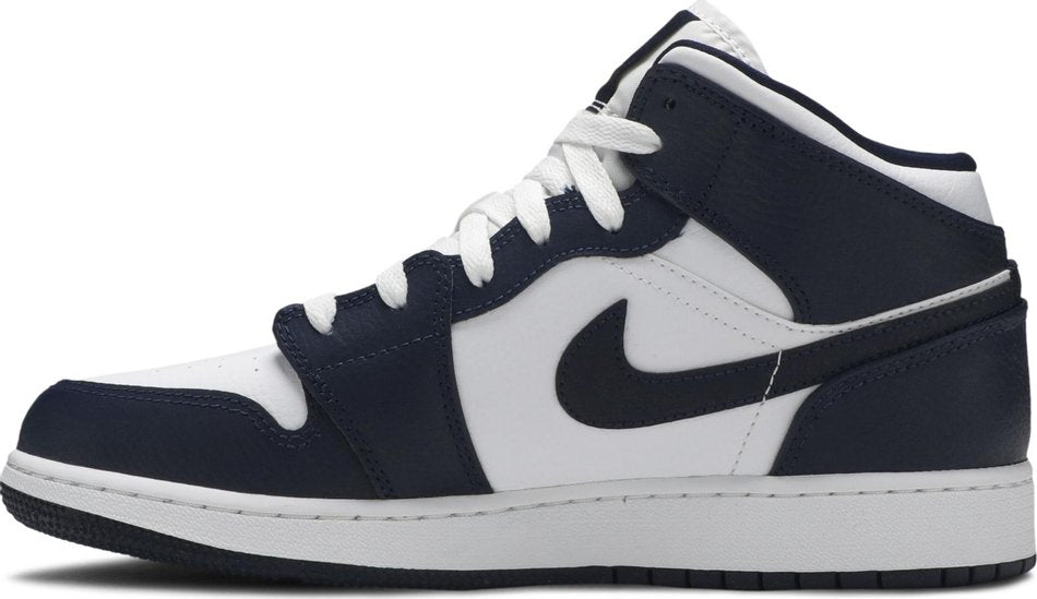 Air Jordan 1 Mid GS  Obsidian  554725-174