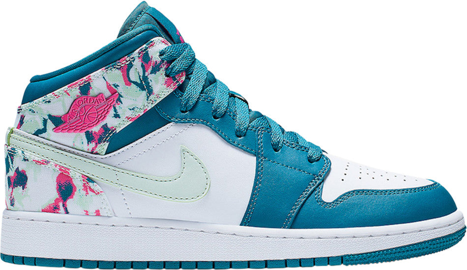 Air Jordan 1 Mid GS  Paint Stroke  555112-300