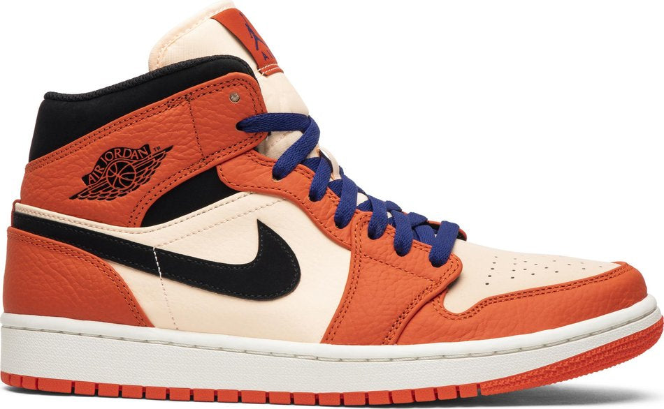 Air Jordan 1 Retro Mid SE  Team Orange  852542-800