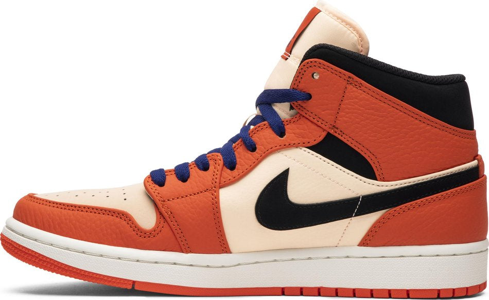 Air Jordan 1 Retro Mid SE  Team Orange  852542-800