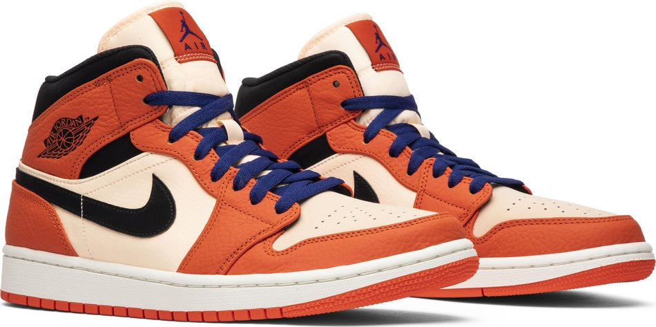 Air Jordan 1 Retro Mid SE  Team Orange  852542-800