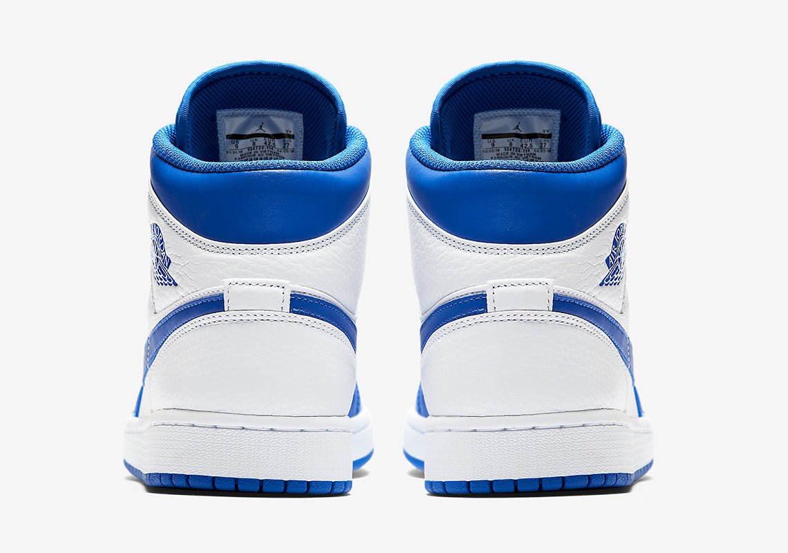 Air Jordan 1 Mid  Hyper Royal  554724-114