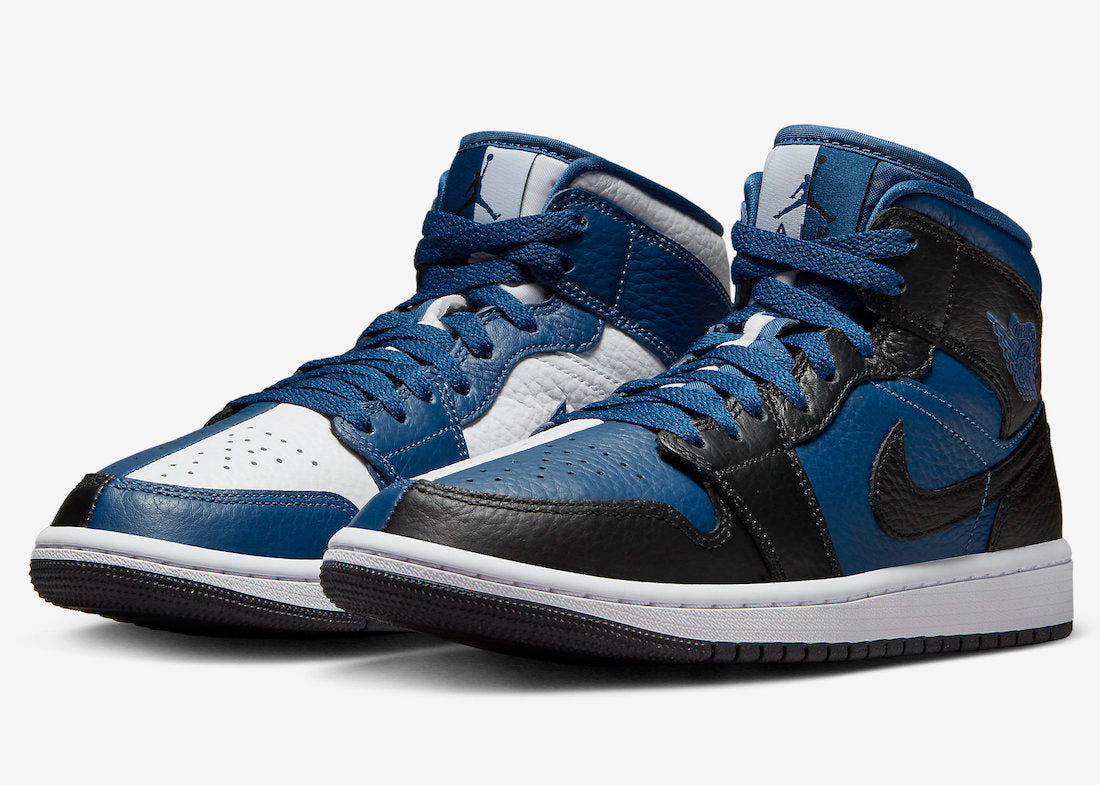 Wmns Air Jordan 1 Mid SE  Split   French Blue  DR0501-401