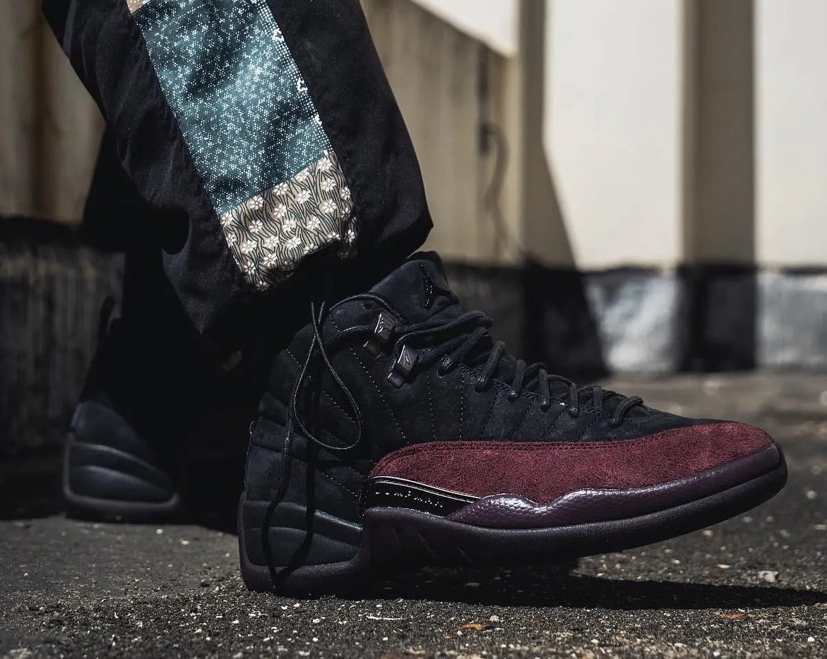 A Ma Maniere x Wmns Air Jordan 12 Retro  Black  DV6989-001