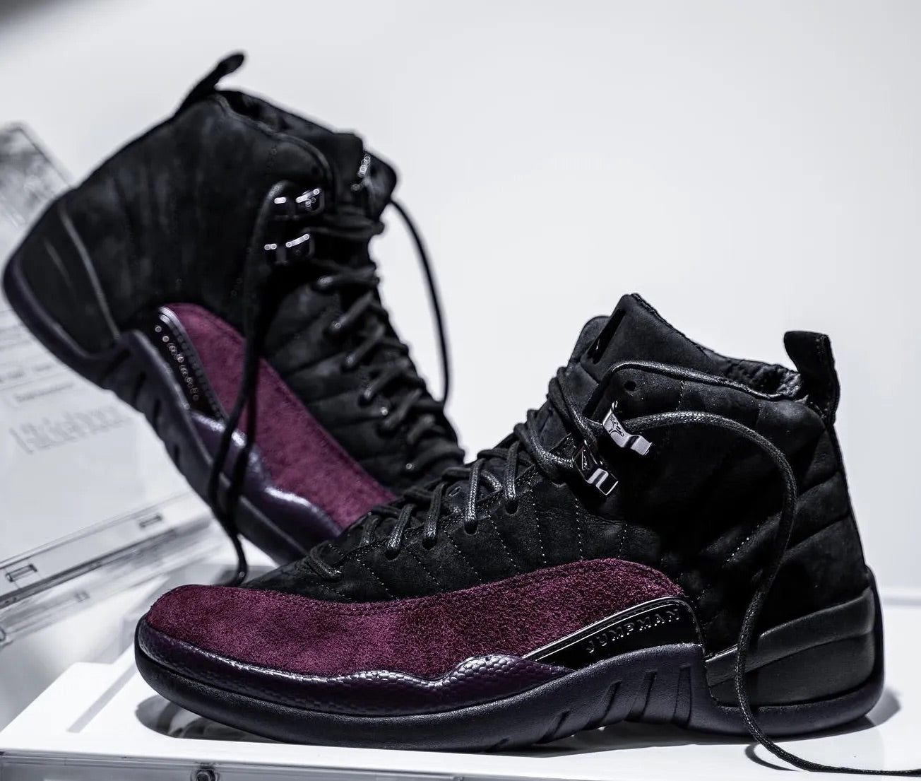 A Ma Maniere x Wmns Air Jordan 12 Retro  Black  DV6989-001