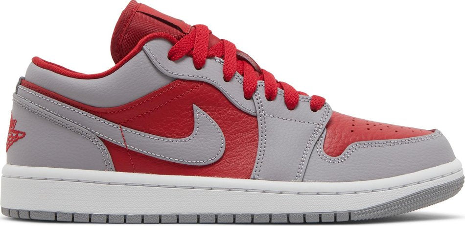 Wmns Air Jordan 1 Low SE  Split   Gym Red Cement Grey  DR0502-600