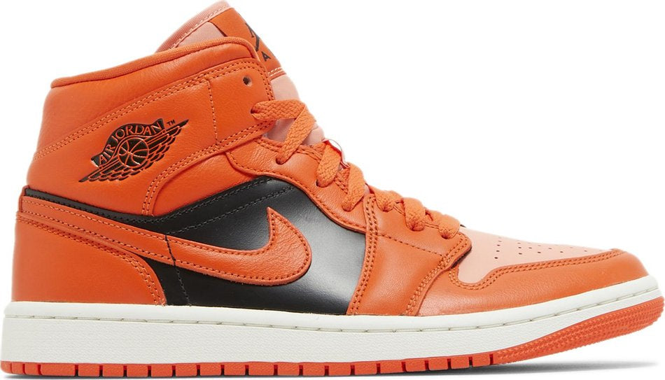 Wmns Air Jordan 1 Mid SE  Rush Orange  DM3381-600