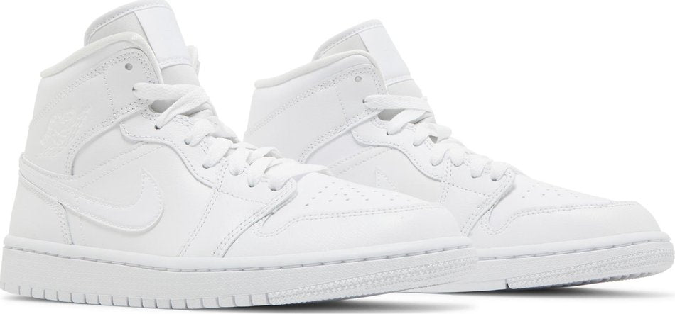 Wmns Air Jordan Mid  Triple White  2022 DV0991-111