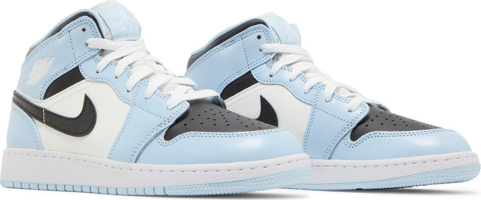 Air Jordan 1 Mid GS  Ice Blue  555112-401