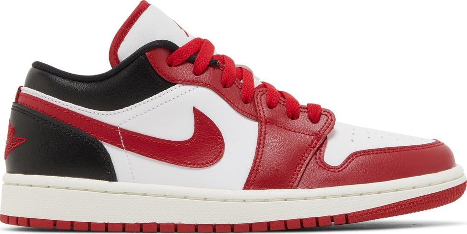 Wmns Air Jordan 1 Low  White Gym Red  DC0774-160