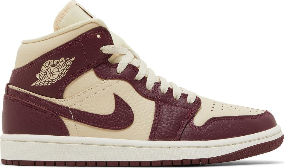 Wmns Air Jordan 1 Mid SE  Split   Beach Cherrywood  DR0501-200