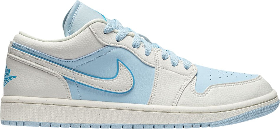 Wmns Air Jordan 1 Low SE  Reverse Ice Blue  DV1299-104