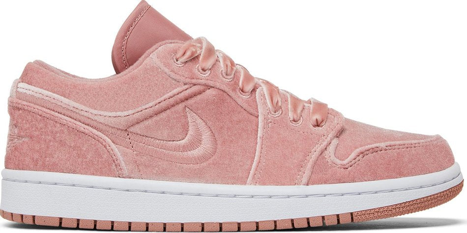 Wmns Air Jordan 1 Low SE  Pink Velvet  DQ8396-600