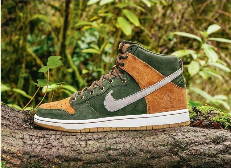 Homegrown x SB Dunk High PRM  Sequoia  839693-302