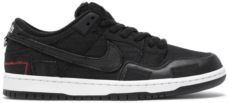 Wasted Youth x Dunk Low SB  Black Denim  DD8386-001