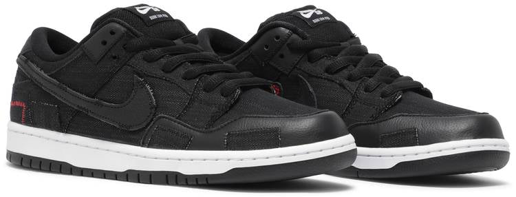 Wasted Youth x Dunk Low SB  Black Denim  DD8386-001