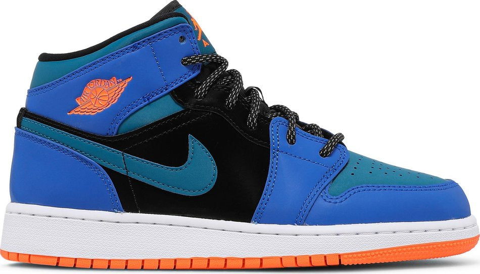 Air Jordan 1 Mid GS  Racer Blue  554725-440