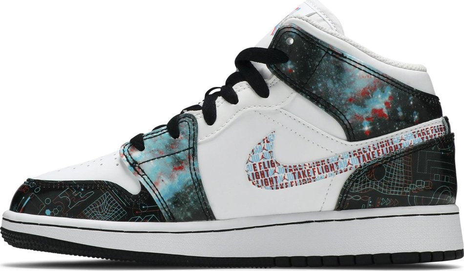 Air Jordan 1 Mid SE GS  Take Flight  BQ6931-114