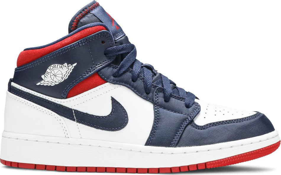 Air Jordan 1 Mid GS  USA Olympic  BQ6931-104