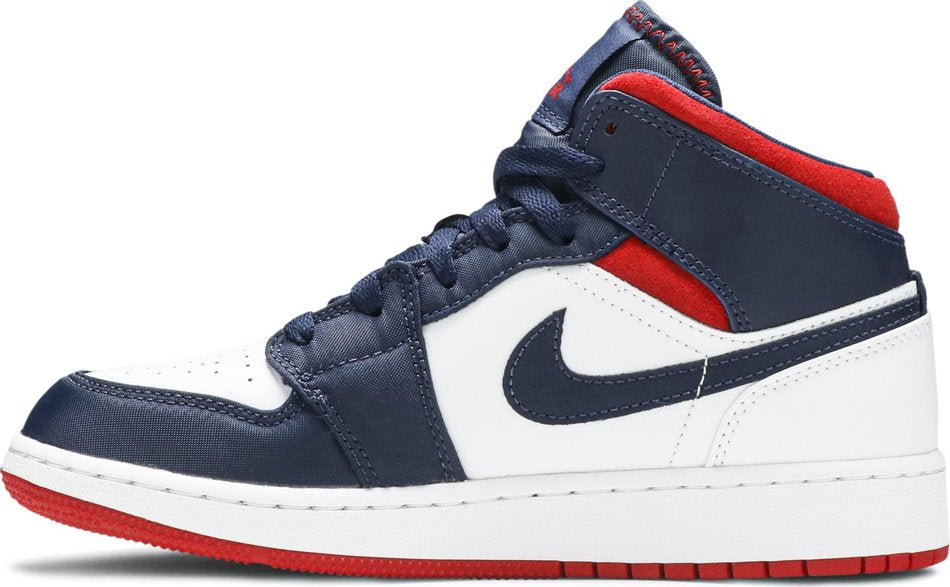 Air Jordan 1 Mid GS  USA Olympic  BQ6931-104