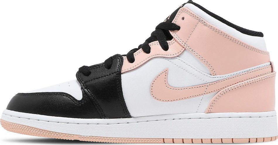 Air Jordan 1 Mid GS  Crimson Tint  554725-133