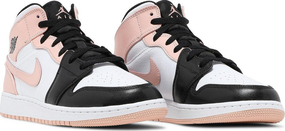 Air Jordan 1 Mid GS  Crimson Tint  554725-133