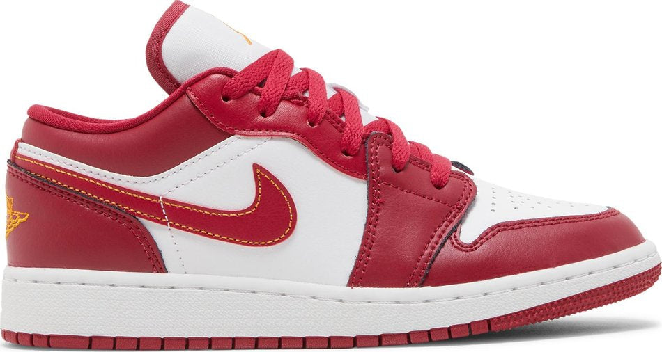 Air Jordan 1 Low GS  Cardinal  553560-607