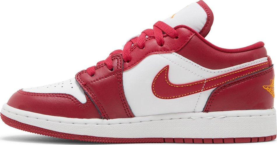 Air Jordan 1 Low GS  Cardinal  553560-607